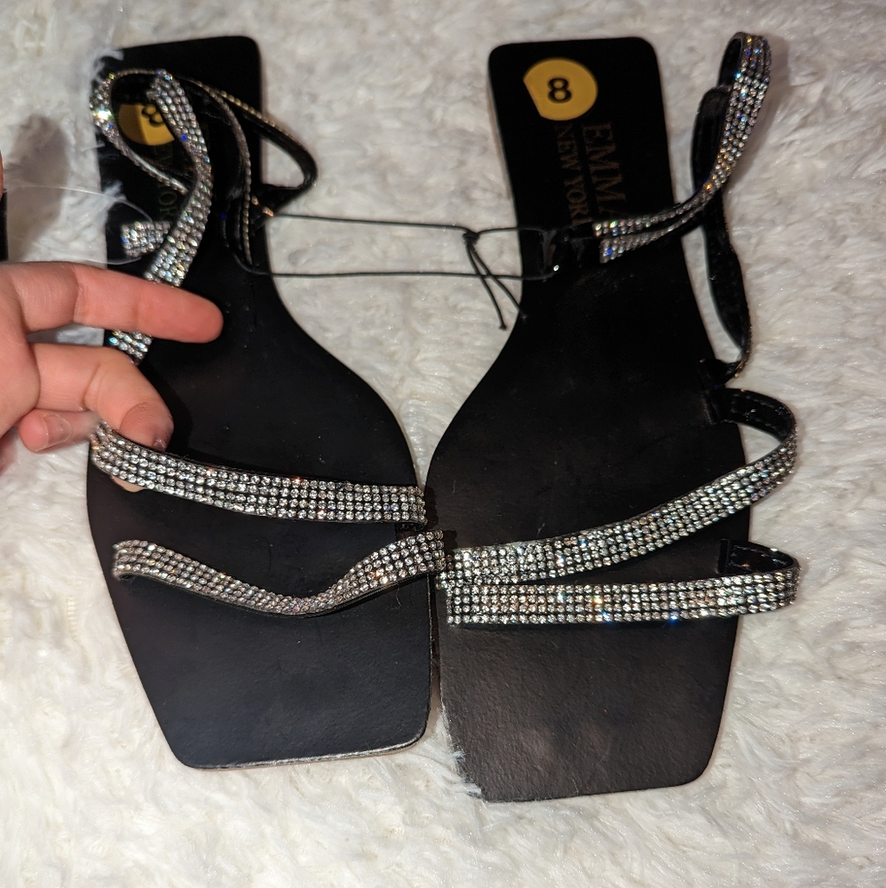 Nwt Emma New York Helena rhinestones sandals - Picture 4 of 13